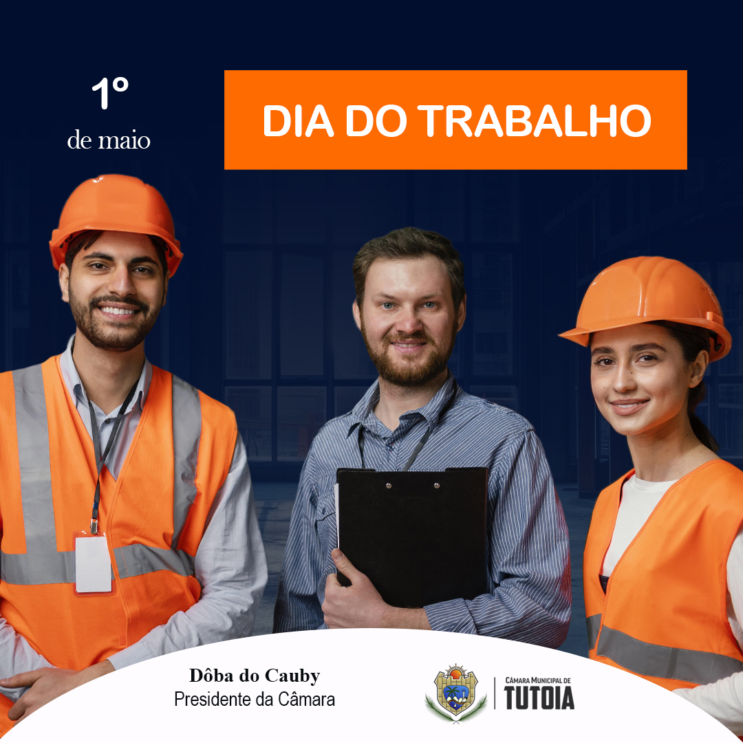 1º de maio - Dia do Trabalho - 2026